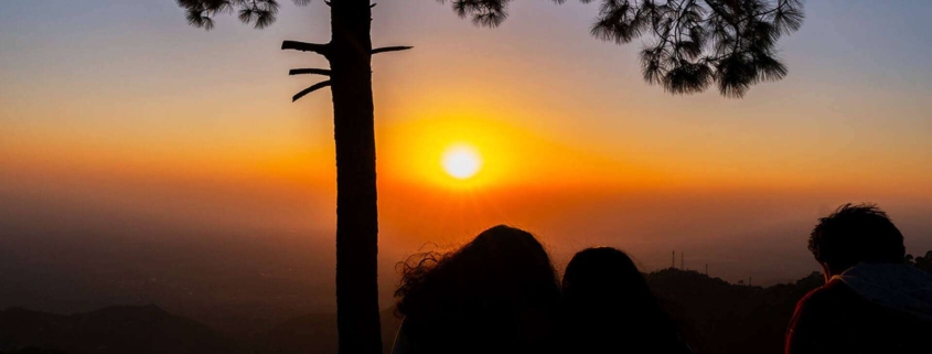 Sunset Point Kasauli Lover's Lane Valley View